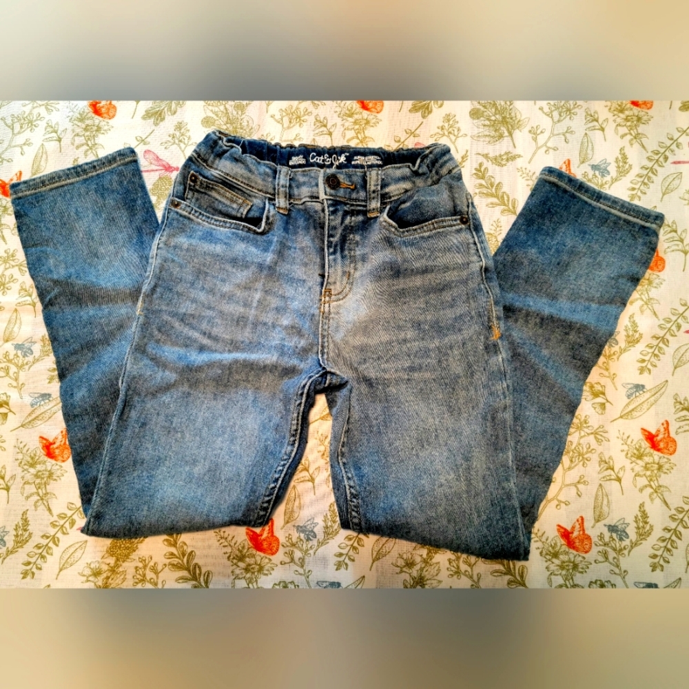 Cat & Jack size boys 10 skinny jeans